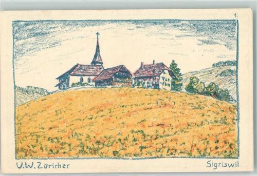 Sigriswil sign. V.W. Züricher