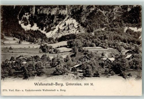 8881 Walenstadtberg - Untersäss 800 m