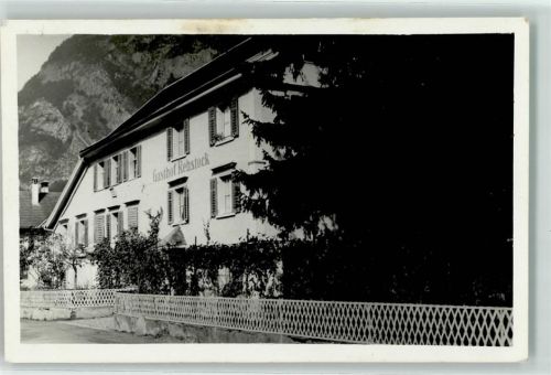 Gonten Gasthaus Rebstock Ort handschriftlich