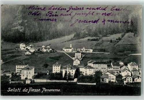 Rodi-Fiesso 1914 Kirche