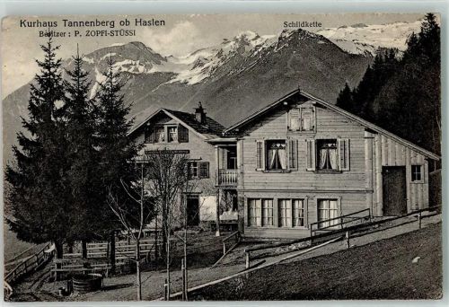 Tannenberg Kurhaus Haslen Schildkette