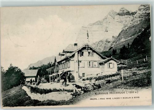 8880 Walenstadt 1907 - Kurhaus Hochruck 1300 m