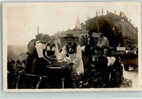 Lützelflüh 1927 Barn-Fest Tracht
