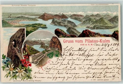 Pilatus Kulm 1899 Hotel Pilatus Kulm