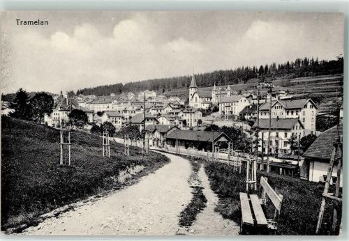 Tramelan Bahnhof Eisenbahn