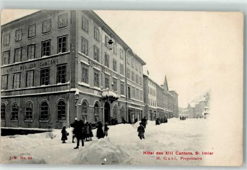 St-Imier Winter Hotel des XIII. Cantons