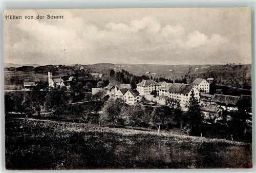 Hütten von der Schanz
