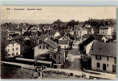 Colombier NE 1915 Quartier Neuf