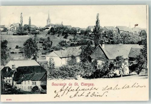 Moudon 1902 Saint Cierges