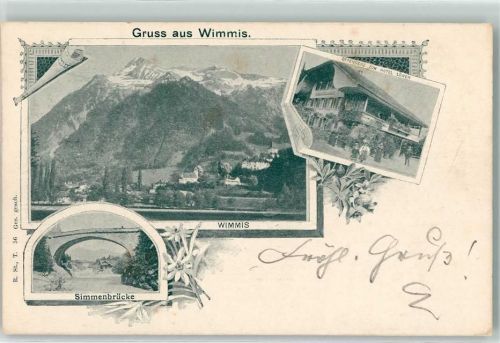 Wimmis 1902 Simmerbrücke