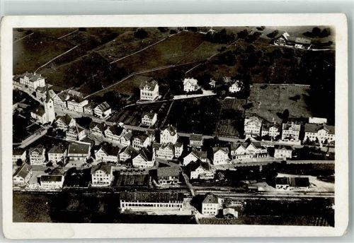Waldstatt Fliegeraufnahme Bahnhof