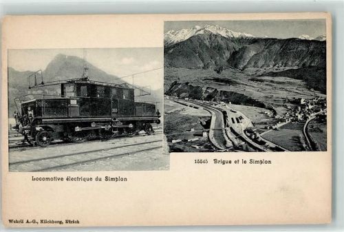 Brig Locomotive electrique du Simplon