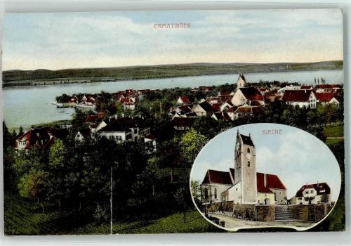 8272 Ermatingen 1914 - Kirche