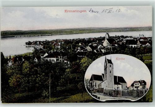 8272 Ermatingen 1912 - Kirche