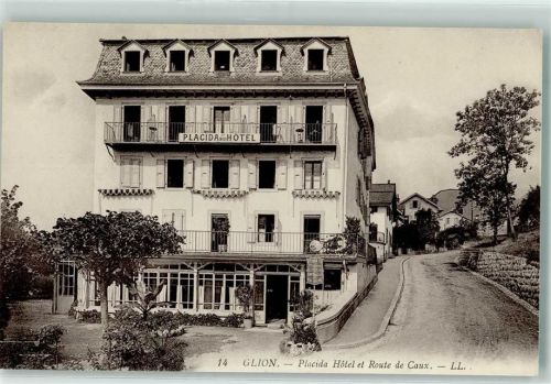 Glion Placida Hotel et Route de Caux