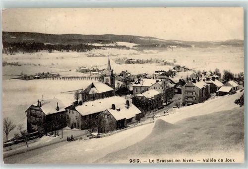 Le Brassus 1910 Winter Vallée de Joux