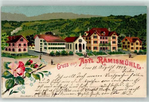 Rämismühle 1899 Asyl Rämismühle