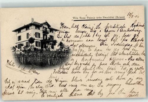 Peseux 1806 Villa Rose