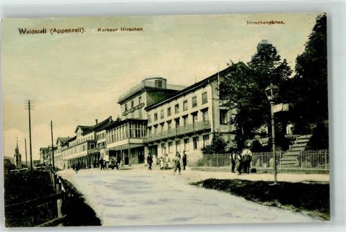 Waldstatt 1909 Hirschengarten Kaufhaus Hirschen Okdtimer