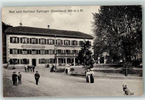 4458 Eptingen 1919 - Bad u. Kurhaus