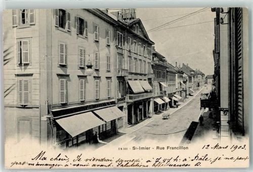 St-Imier 1903 Rue Francillon