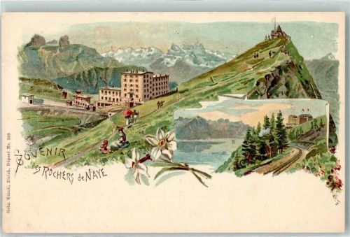 Veytaux Rochers de Naye Gebr. Künzli Dep. Nr. 36