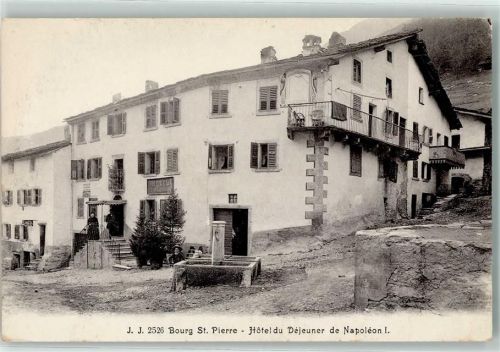 Bourg-St-Pierre Hotel du Dejeuner de Napoleon