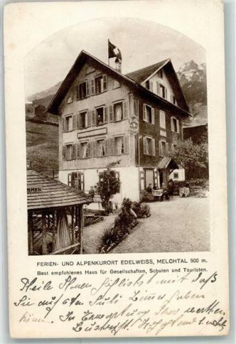 Melchtal Ferien- und Alpenkurort Edelweiss Pilgerhaus