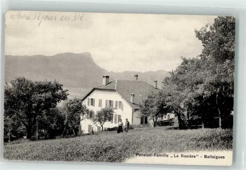 Ballaigues Pension Famille La Roserie