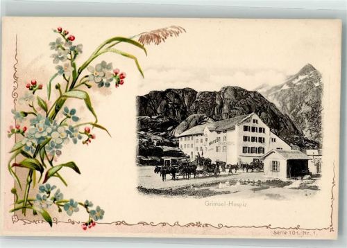 Grimsel Hospiz Vergissmeinnicht Serie 101 Nr 1