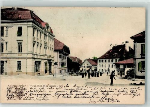 Saignelégier 1904 Stauchung