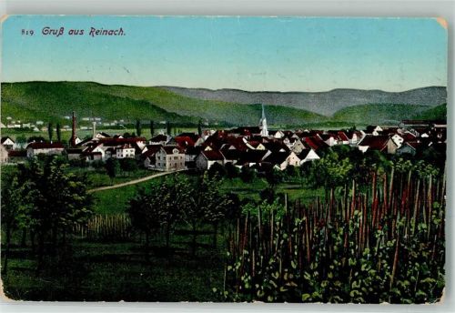Reinach AG 1912 Feldpost Bataillon 97
