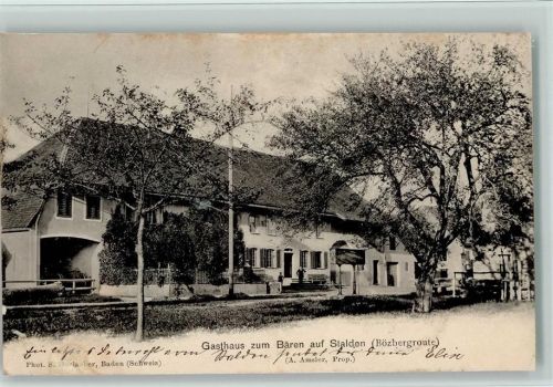 Visp 1901 Gasthaus zum Bären in Stalden