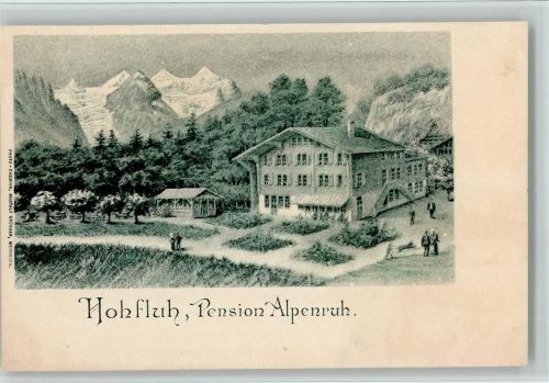 Hasliberg Hohfluh 1902 Pension Alpenruh AK
