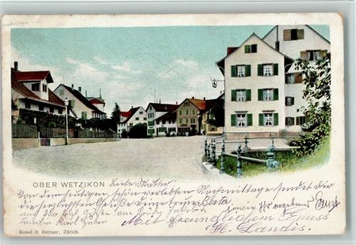 Wetzikon ZH 1912 Ober Wetzikon AK