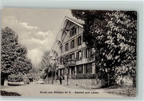 Affoltern im Emmental 1918 Verlag Trüb & Cie 3404 - Gasthof zum Löwen