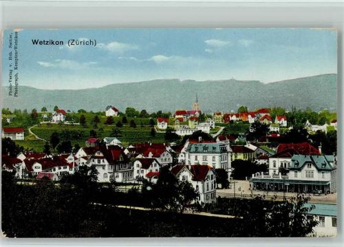 Wetzikon ZH 1916 Bahnhof
