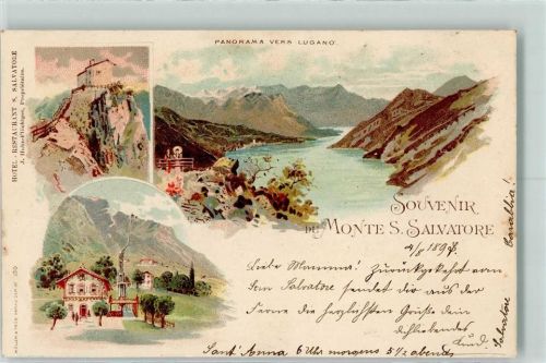 San Salvatore Panorama vers Lugano