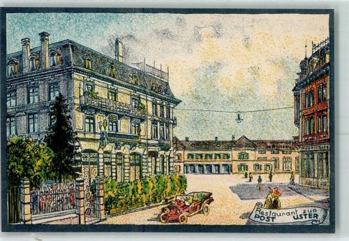 Uster Restaurant zur Post AK
