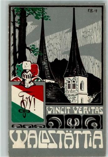 Luzern Vincit Veritas Waldstättia sign
