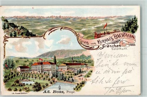 Grenchen 1902 Kurhaus Bachtelen