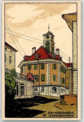 Langenthal das Kaufhaus Serie Nr. 4