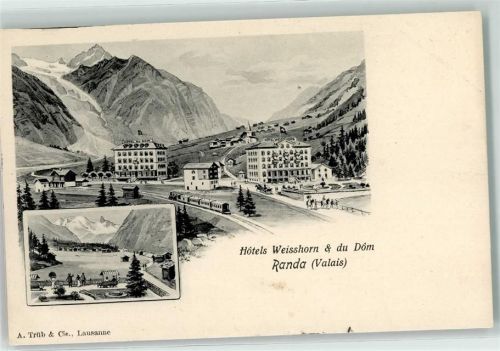 Randa Hotel Weisshorn u. du Dom