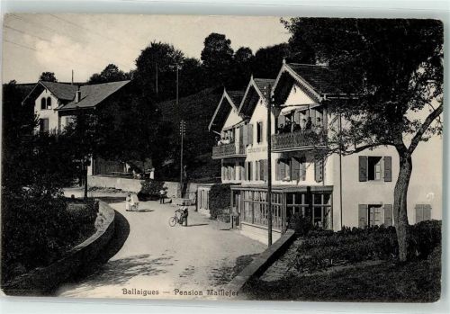 Ballaigues Pension Maillefer Fahrrad Kinderwagen