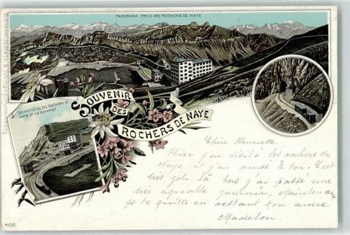 Veytaux Grand Hotel Rochers de Naya et le Sommet Eisenbahn