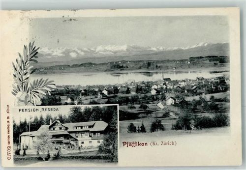 Pfäffikon ZH 1909 Pension Reseda