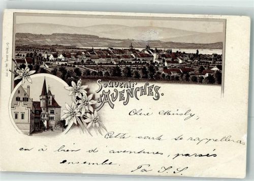 Avenches Lithographie