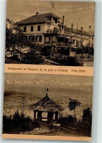 Leubringen Gasthaus Restaurant Pension de la gare Fritz Gribi