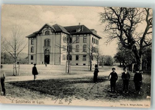 Lyss 1907 3. Schulhaus