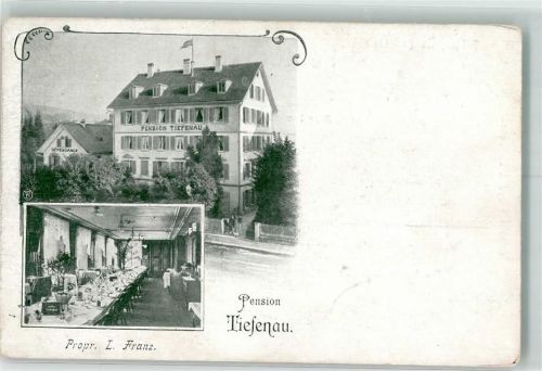 Bern Tiefenau Pension L. Franz